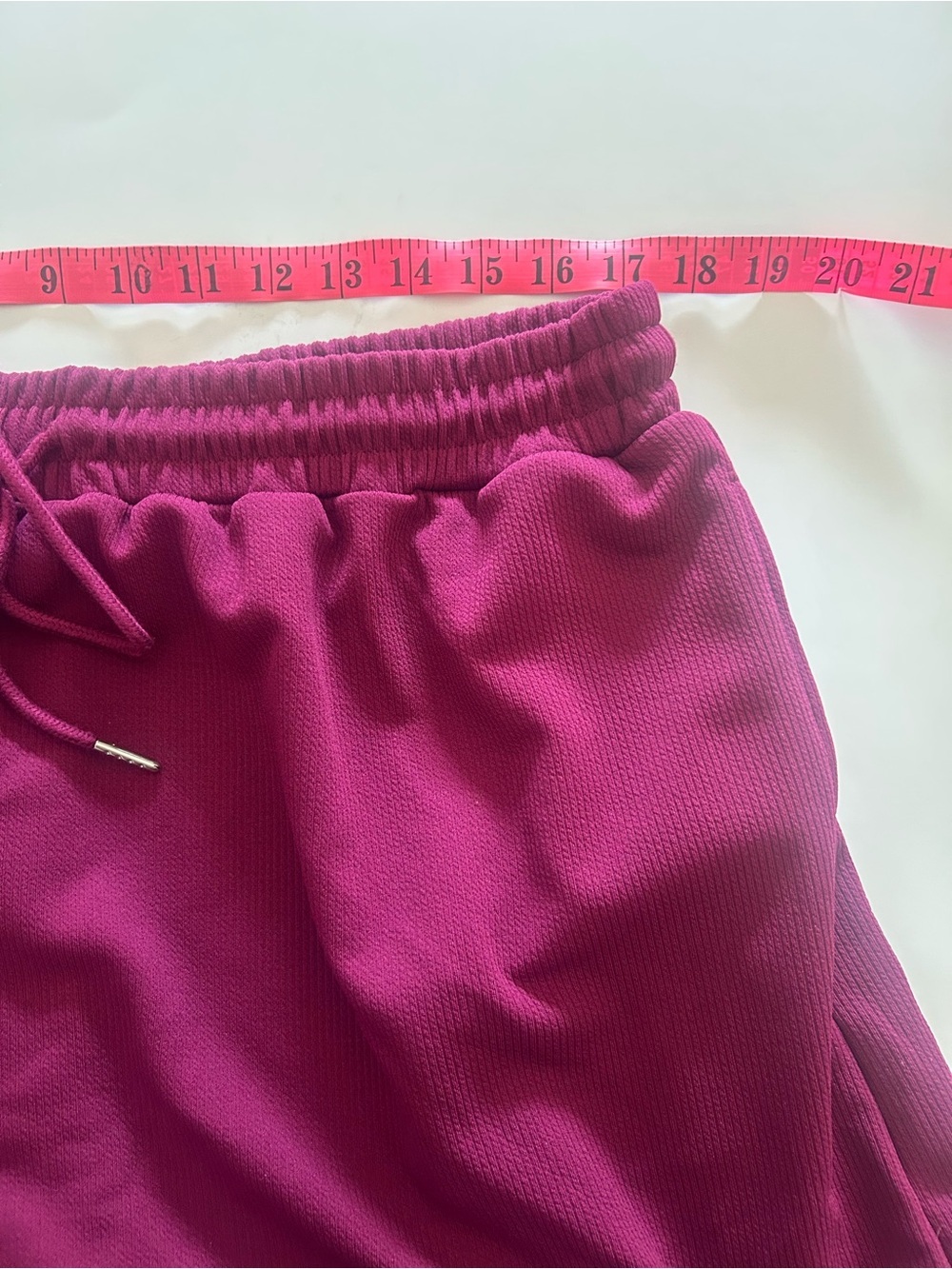 NWOT Ribbed Tank & Shorts Set Deep Pink - Picture 5 of 9